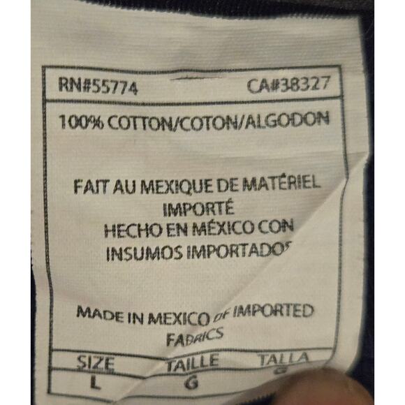 Adidas UCLA Bruins, Cotton T-Shirt Youth Large Color: Navy Blue - Picture 5 of 5